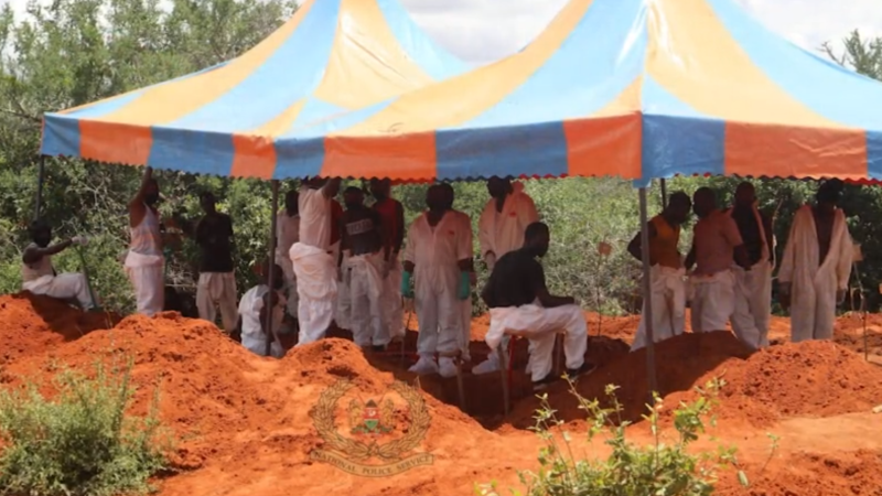 Kenya Cult Mass Grave Crime Scene