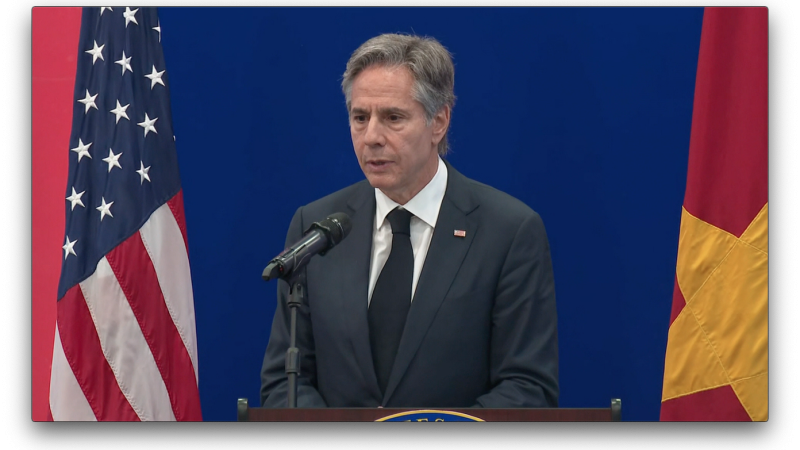 US Secretary of State Blinken says there’s no update on detained WSJ journalist