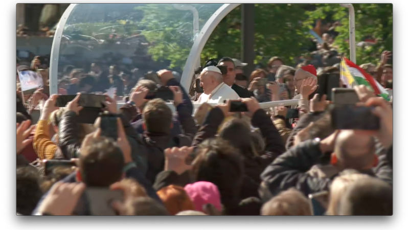 Pope Francis calls for openness and acceptance in Budapest