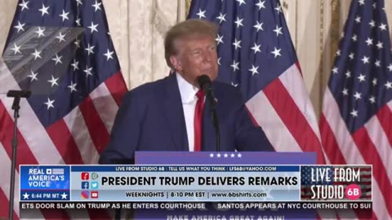 Trump's first speech after indictment at Mar-a-Lago 3