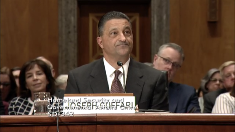 DHS inspector general Joseph Cuffari