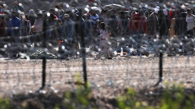 Migrants, Cuidad Juarez, Mexico, May 10, 2023