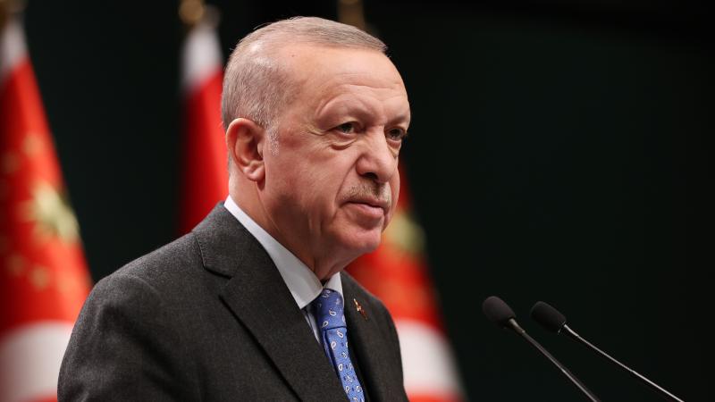 Recep Tayyip Erdogan, Ankara, Turkey, Feb. 28, 2022