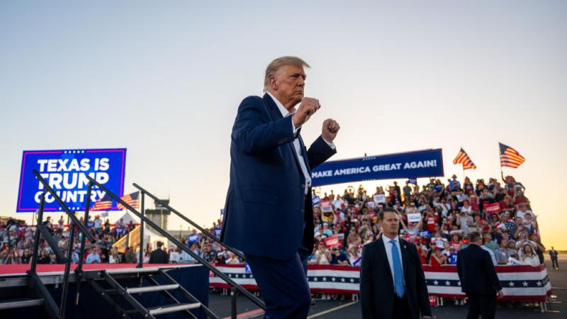 Trump dancing
