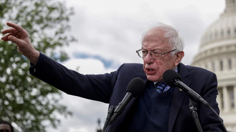 Sen. Bernie Sanders Holds A Press Conference On Raising The Federal Minimum Wage (May 04, 2023)