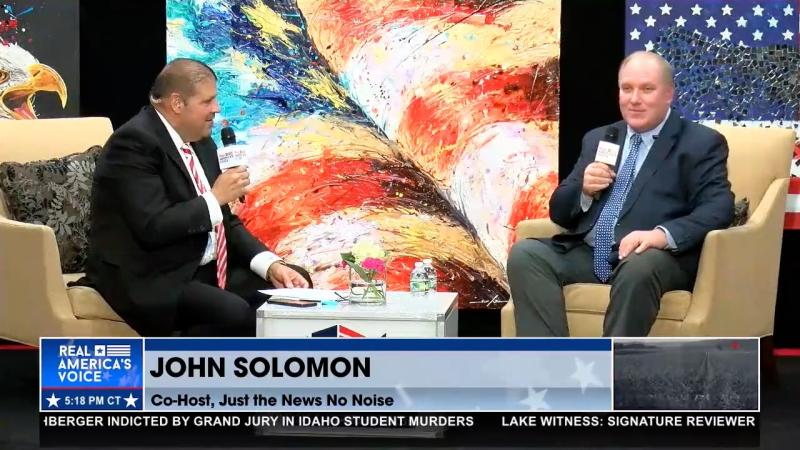 John Solomon with David Zere