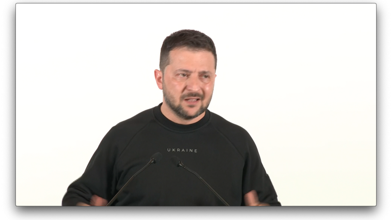 President Zelensky speaks on pilot training for new F-16 fighter jets