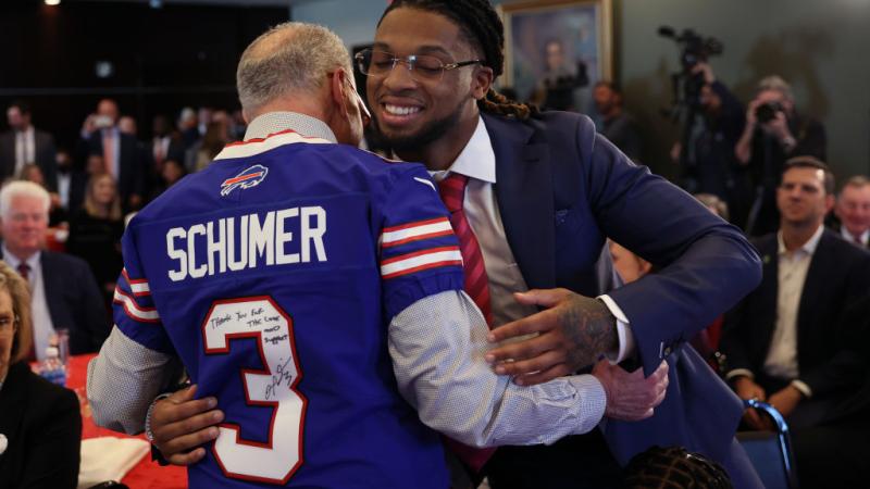 NFL safety Damar Hamlin