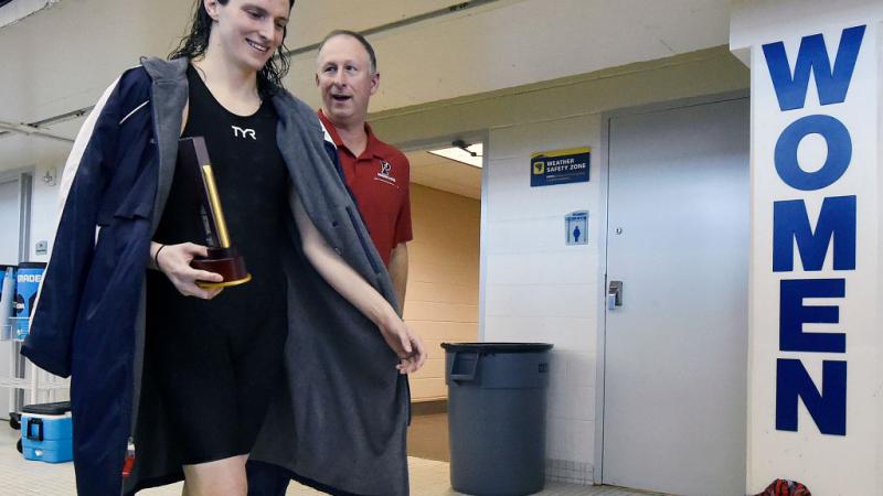 Transgender swimmer Lia Thomas