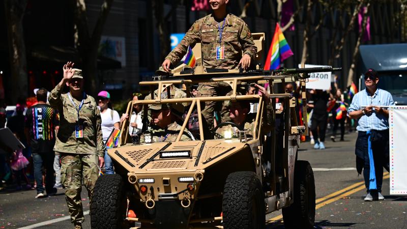 California National Guard Pride, San Jose, Aug. 28, 2022