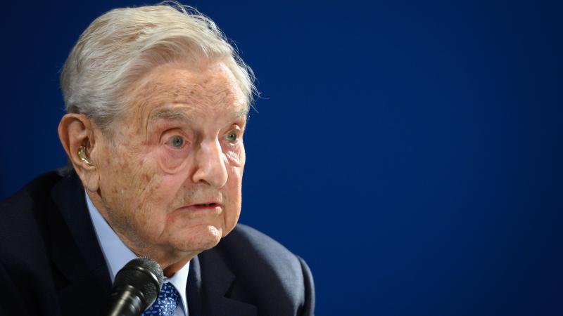 George Soros, Jan. 23, 2020, Davos, Switzerland