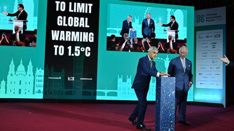 King Charles III Attends Climate Innovation Forum