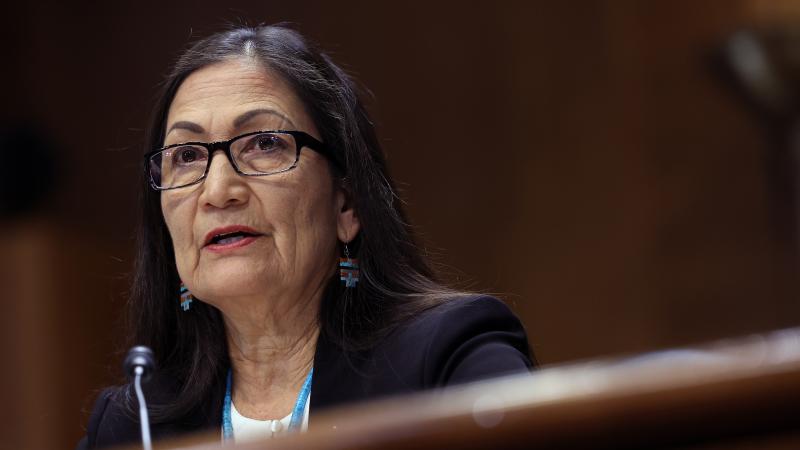 Interior Secretary Deb Haaland Testifies Before The Senate Energy Committee