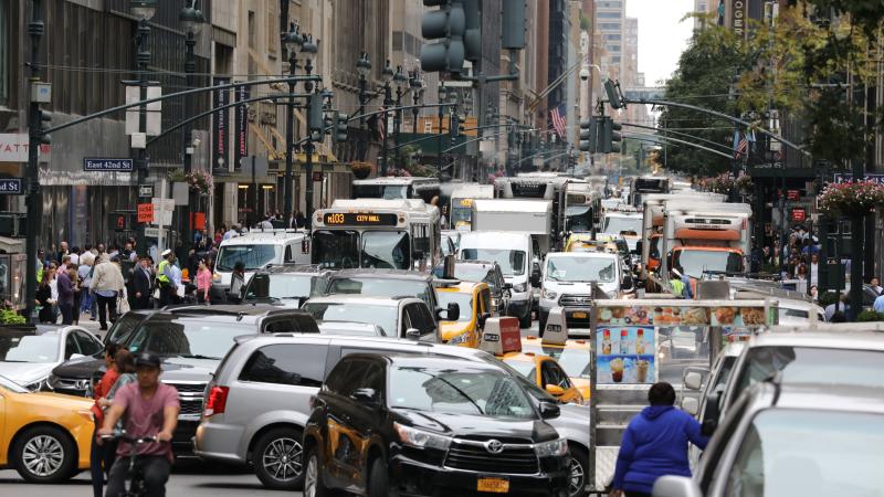 Traffic, New York City, Sept. 18, 2017
