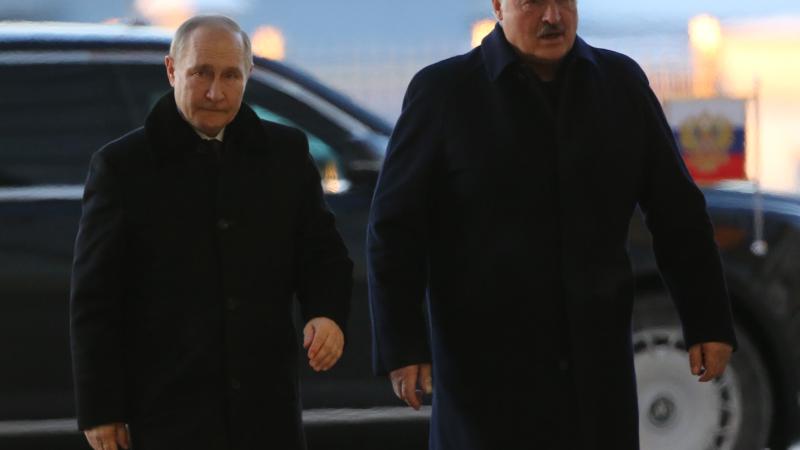 Putin and Lukashenko