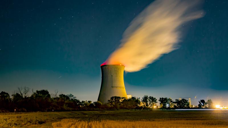 Nuclear Power Station in Oak Harbor, Ohio