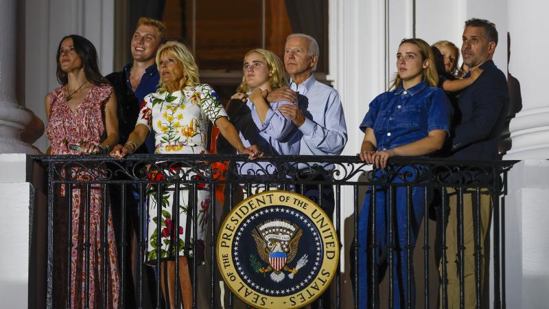Biden family, July 4, 2022, Washington, D.C.