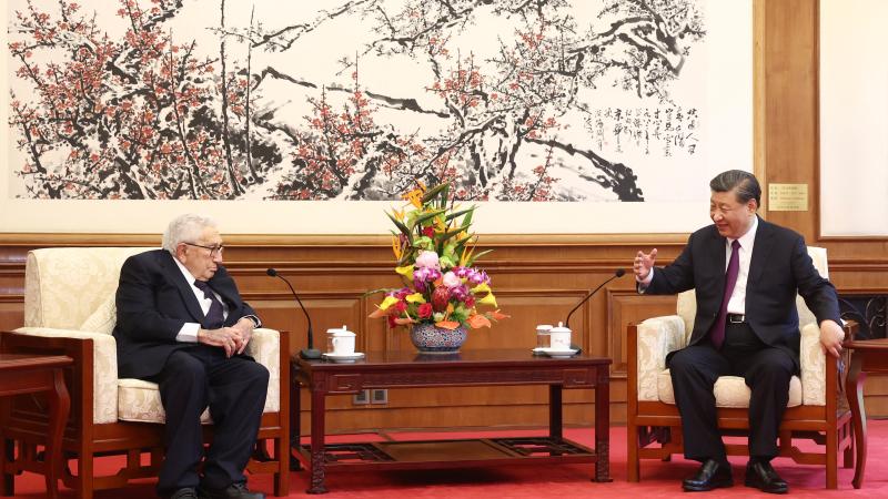 Henry Kissinger, Xi Jinping, Beijing, China, July 20, 2023