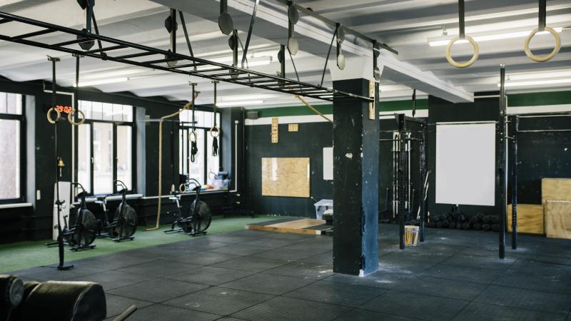 A fitness gym (Berlin, Germany)