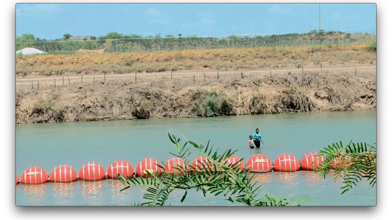 Migrants continue to cross the border despite barriers