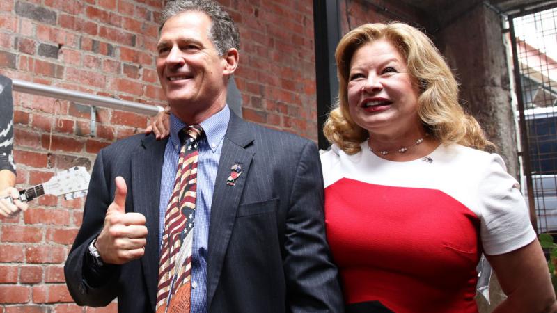 Former Sen. Scott Brown and wife Gail