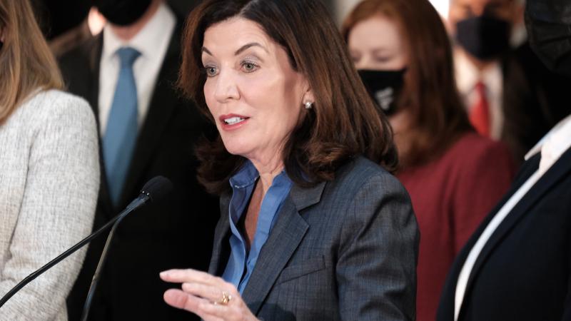 Kathy Hochul, New York City, Jan. 6., 2022