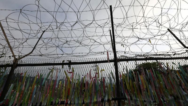 North Korea fence