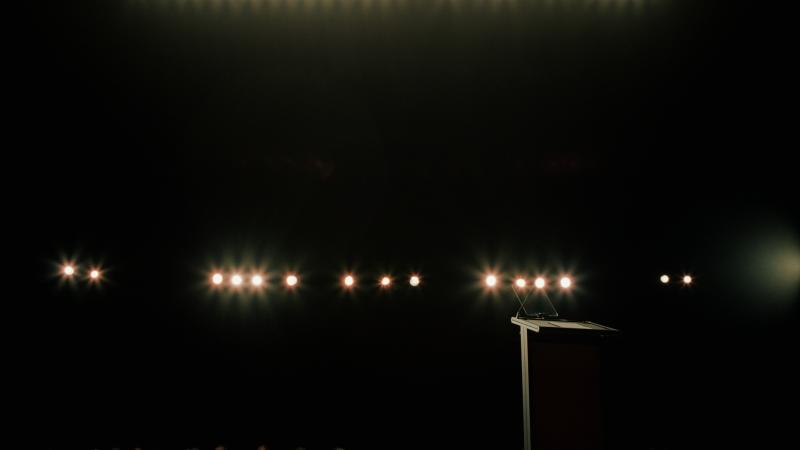 Debate stage