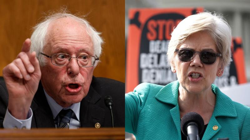 Bernie Sanders and Elizabeth Warren