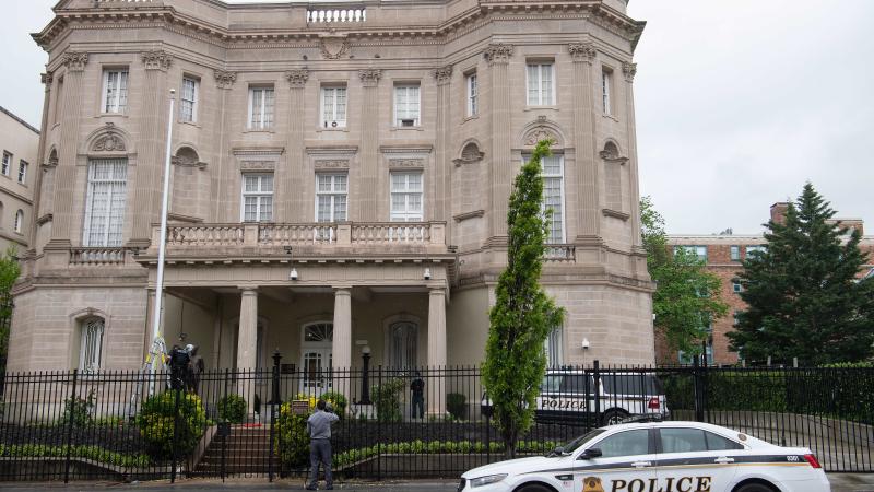Cuban Embassy, April 30, 2020, Washington, D.C.