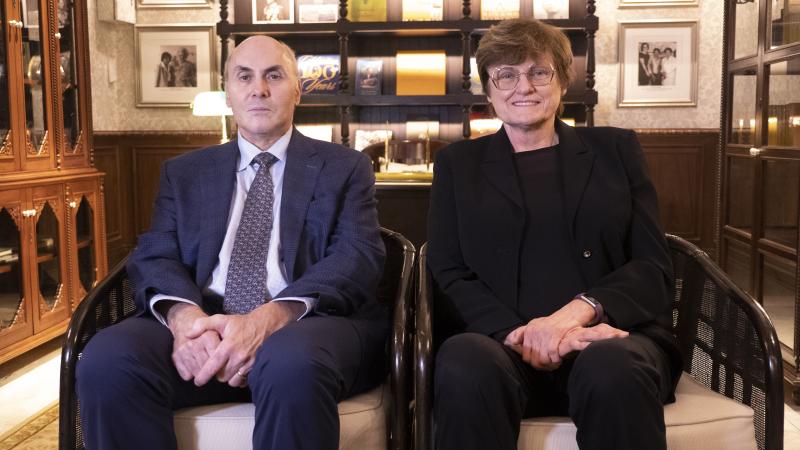 Drew Weissman, Katalin Kariko, Jan. 25, 2022, Bangkok, Thailand