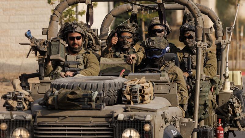 Israel soldiers, Sderot, Israel, Oct. 28, 2023