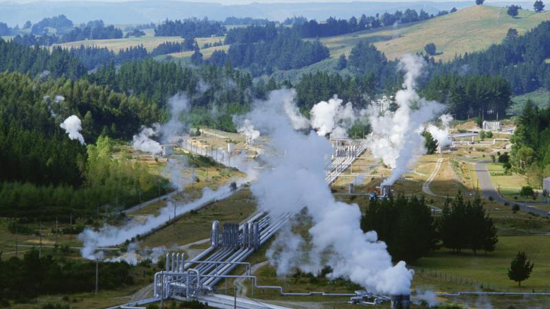 Geothermal plant