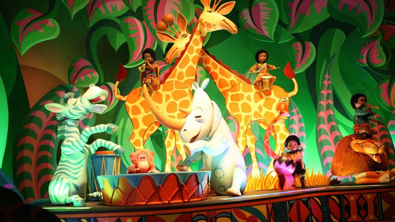 It's A Small World, Disneyland Paris, April 4, 2008