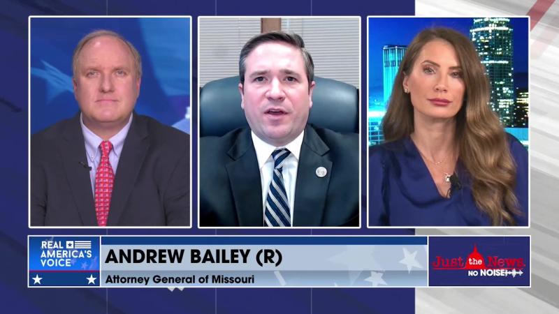 Andrew Bailey talks about his investigation into Media Matters on Just the News, No Noise