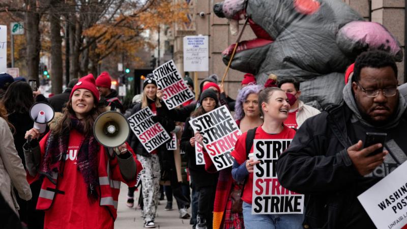 Washington Post strikers