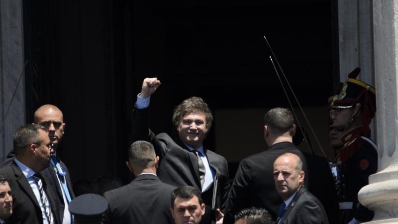 Javier Milei, Buenos Aires, Argentina, Dec. 10, 2023