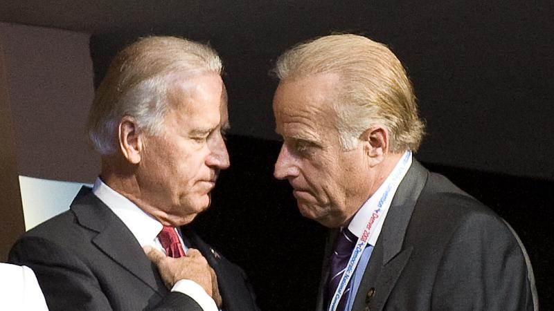 Joe Biden, James Biden, Aug. 27, 2008, Denver, Colo.