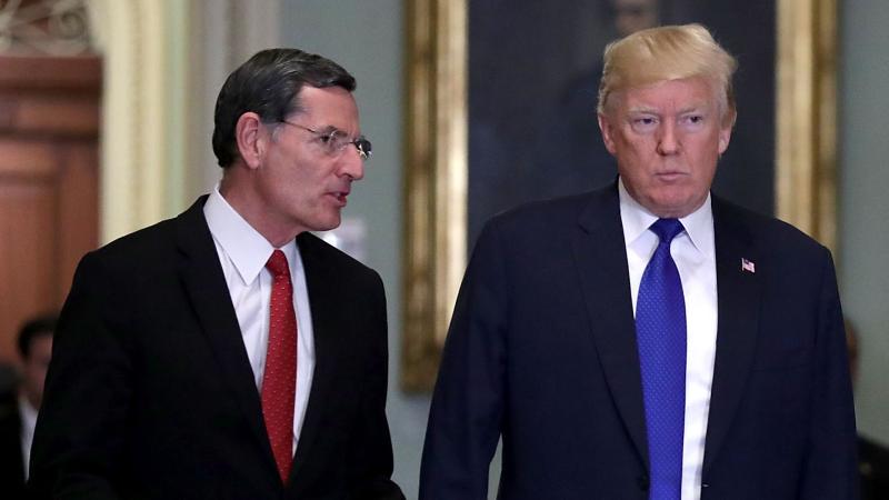 John Barasso, Donald Trump, Nov. 28, 2017, Washinton, D.C.