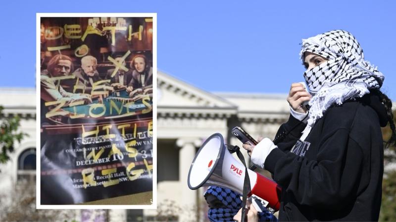 American University, Washington, D.C., Nov. 1, 2023, insert: Antisemitism complaint evidence