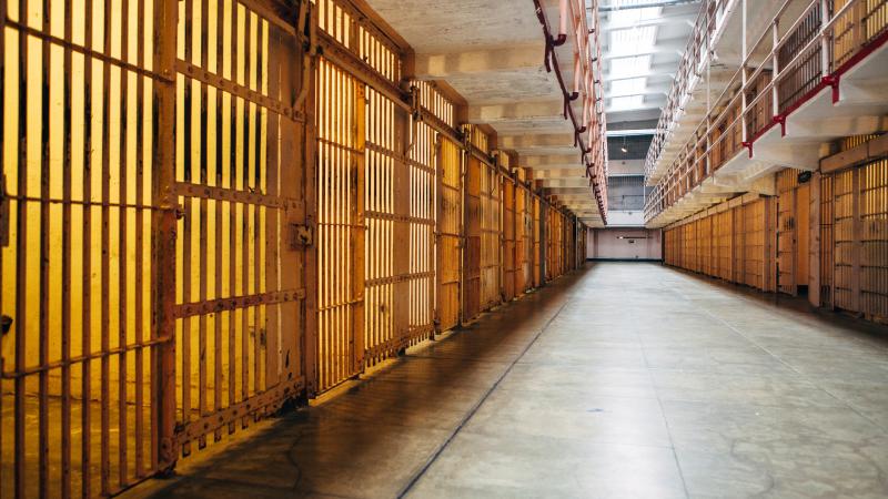 Prison cells, stock photo