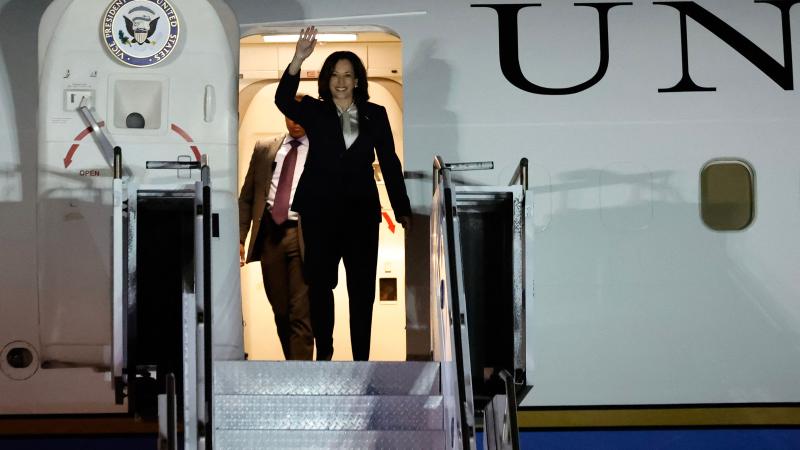 Kamala Harris, Air Force 2, Indonesia, Sept. 5, 2023