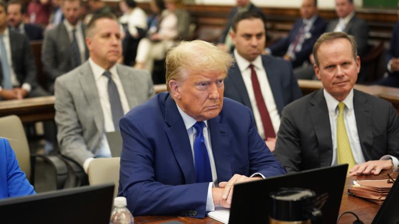 Donald Trump, Oct. 25, 2023, New York City