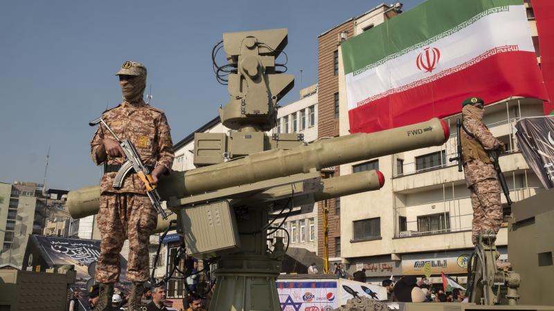 Islamic Revolutionary Guard Corps, anti-aircraft missile, Tehran, Iran, Nov. 24, 2023