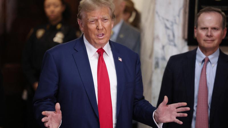 Donald Trump, Jan. 11, 2023, New York City