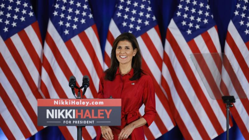 Nikki Haley, West Des Moines, Iowa, Jan. 15, 2024