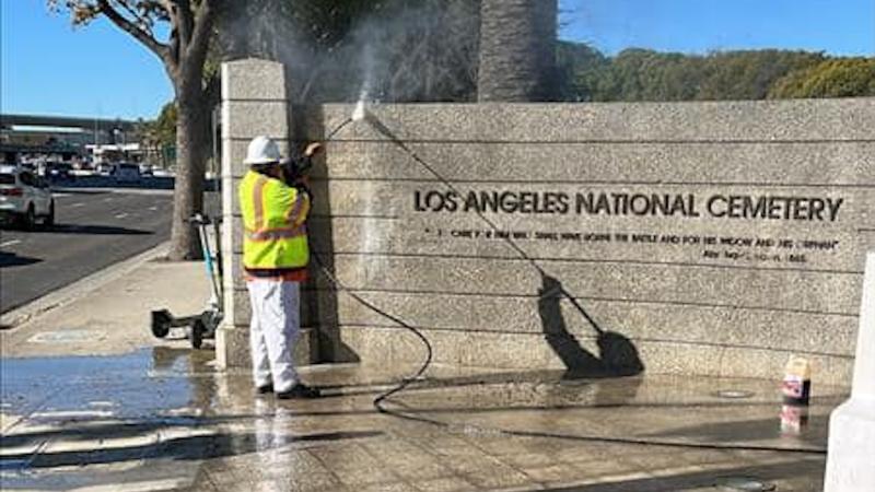 Los Angeles National Cemetery, Jan. 9, 2024