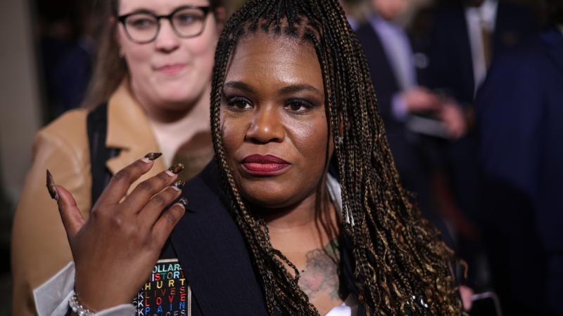 Cori Bush, Feb. 7, 2023, Washington, D.C.