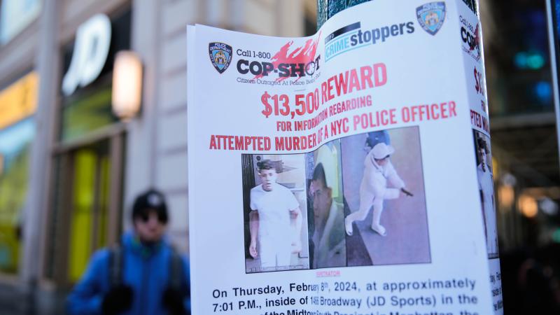 Times Square shooting suspect, New York City, Feb. 9, 2024