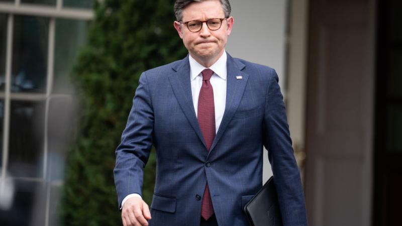 House Speaker Johnson at White House